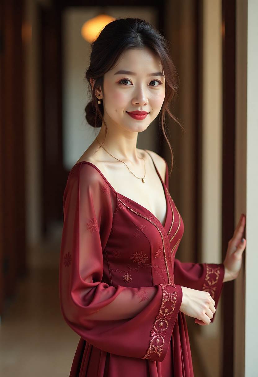 周末客厅里的轻松休息时光